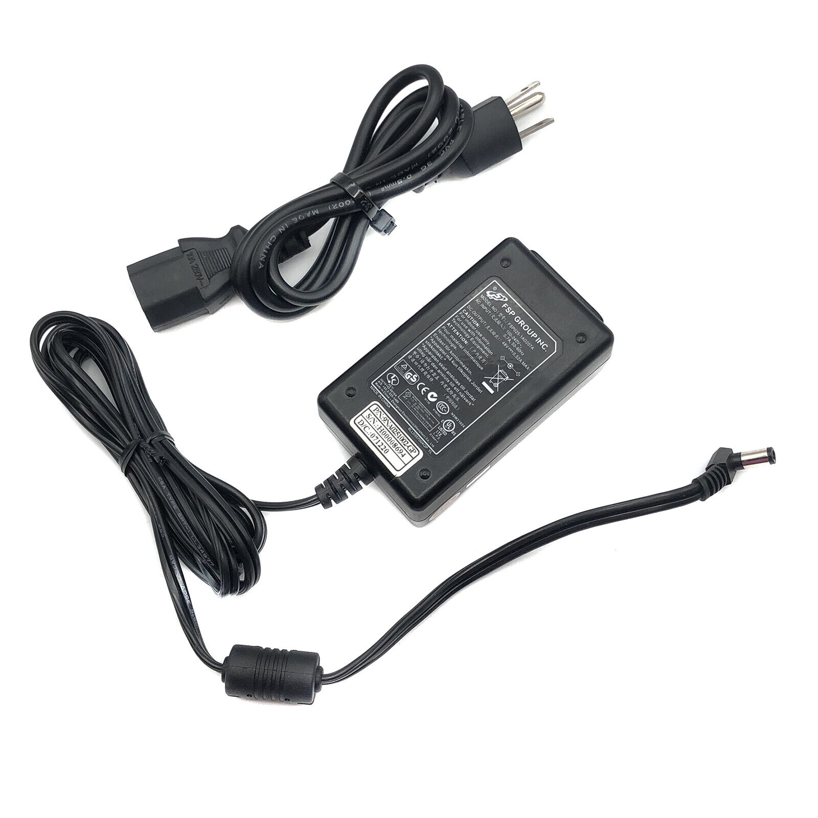 *Brand NEW*Genuine FSP NTYS17CAE6 48V 0.52A 25W AC/DC Adapter Power Supply